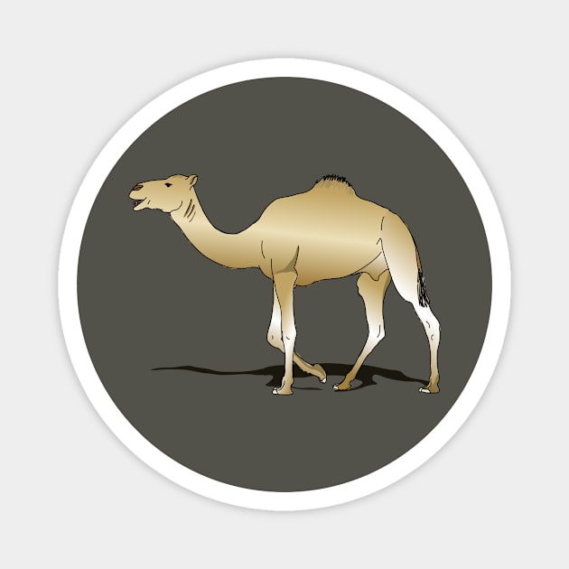 Dromedary, also nammed Arabic Camel Magnet by FabuleusePlanete